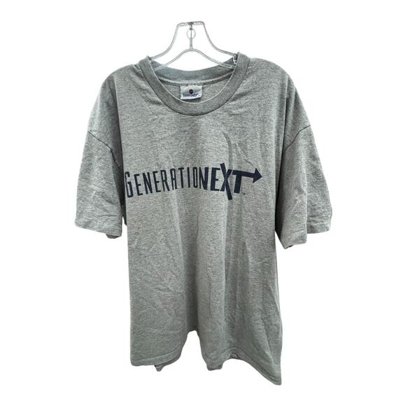 Vintage 90s Pepsi Generation Next Gray T Shirt Men's 2XL Single Stitch USA Made - Picture 1 of 4